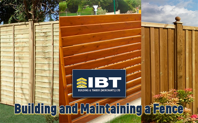 BUILDING AND MAINTAINING A FENCE