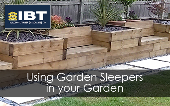 USING GARDEN SLEEPERS IN THE GARDEN